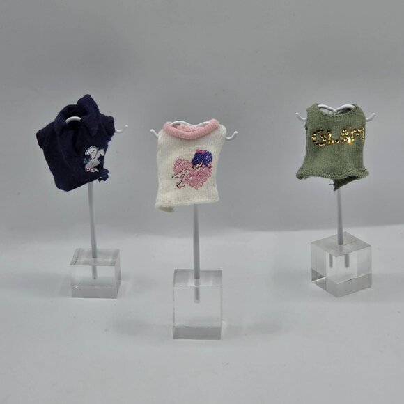 Bratz Doll Clothing Set: Bunny & Bubbles Top Green "Glam" Tank - Picture 1 of 7